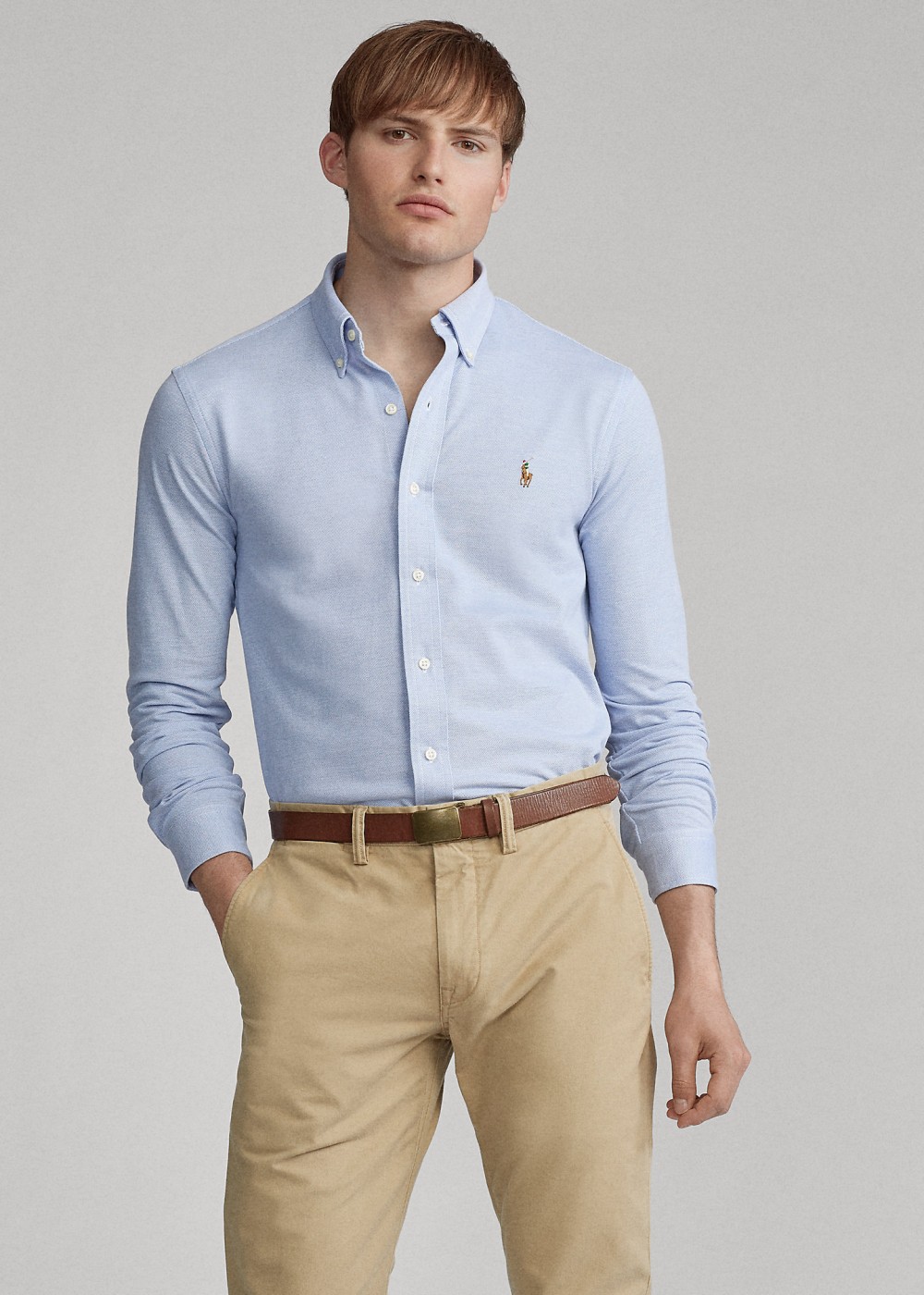 camisa oxford custom fit POLO RALPH - Don Pascual